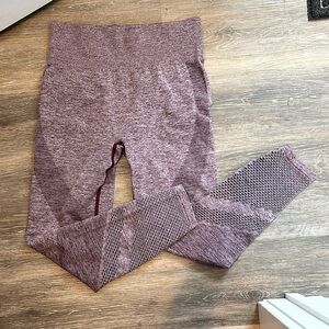 Victorias Secret Seamless Purple Leggings